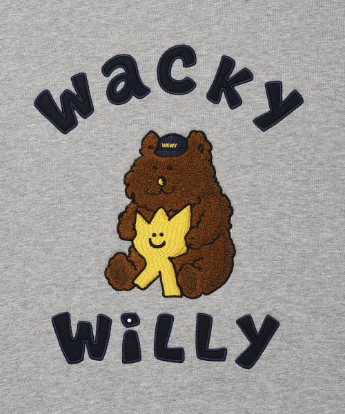 Wacky WiLLy(ワッキーウィリー)の「キキと友達グラフィックスウェットグレー(スウェット・レディース・その他・SMALL/MEDIUM/LARGE/X-LARGE)」の5枚目の写真