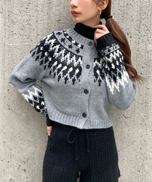 3.3 Field Trip  | 3.3 Field Trip／ノルディッククロップドカーディガン(カーディガン/ボレロ)