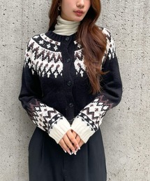 3.3 Field Trip  | 3.3 Field Trip／ノルディッククロップドカーディガン(カーディガン/ボレロ)