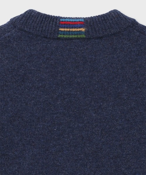 スポーツストライプ Vネックカーディガン / 252409 488Z（カーディガン