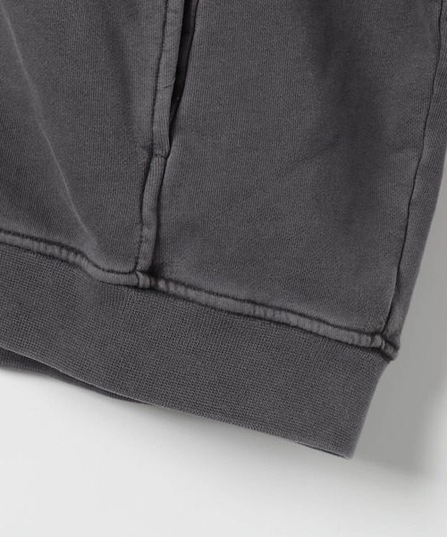LAND MUSEUM(ランドミュージアム)の「LAND MUSEUM/ワイドカットZIPパーカー(パーカー・メンズ・グレー/ブラック・MEDIUM/LARGE)」の16枚目の写真