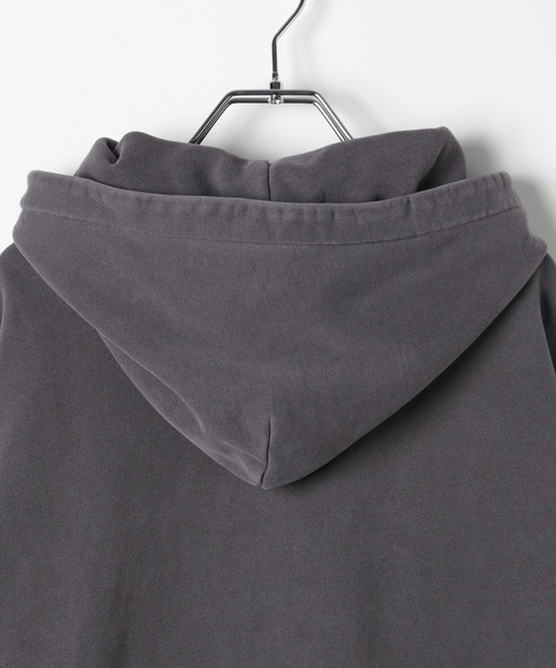 LAND MUSEUM(ランドミュージアム)の「LAND MUSEUM/ワイドカットZIPパーカー(パーカー・メンズ・グレー/ブラック・MEDIUM/LARGE)」の17枚目の写真