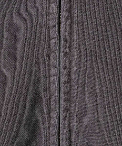 LAND MUSEUM(ランドミュージアム)の「LAND MUSEUM/ワイドカットZIPパーカー(パーカー・メンズ・グレー/ブラック・MEDIUM/LARGE)」の18枚目の写真