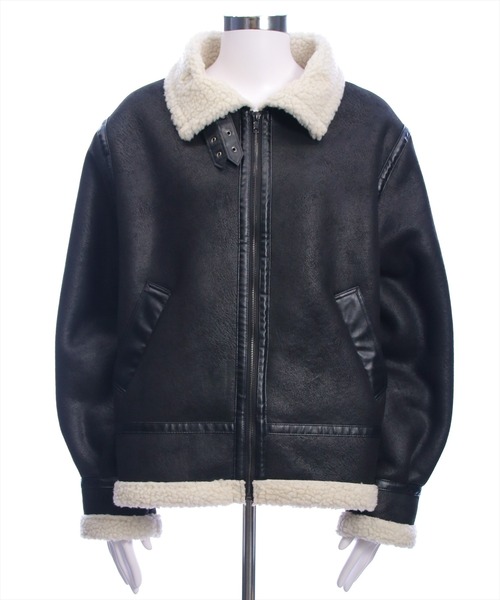 セール】ムートンジャケット［大人 カジュアル 着回し力抜群］≪再入荷