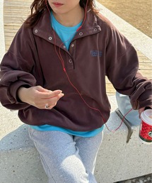 PILIT | パイピング ミニボアプルオーバー(その他トップス)