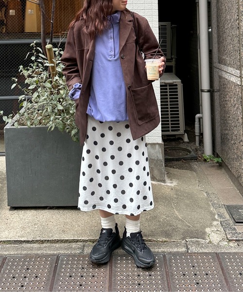 PILIT（ピリット）の「パイピング ミニボアプルオーバー（その他トップス・レディース・ブラウン/アイボリー/ブルー・MEDIUM）」の12枚目の写真