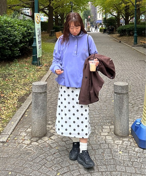 PILIT（ピリット）の「パイピング ミニボアプルオーバー（その他トップス・レディース・ブラウン/アイボリー/ブルー・MEDIUM）」の13枚目の写真