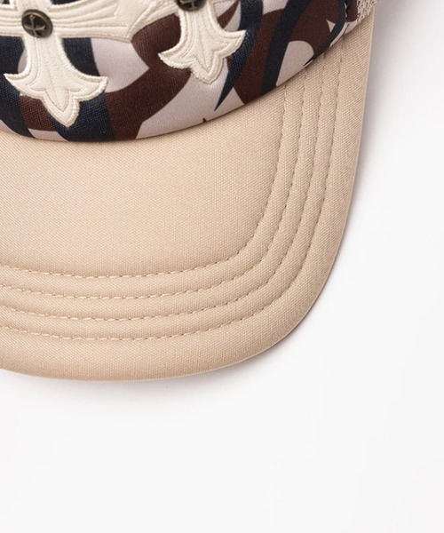 セール】SUPPLIER/サプライヤー Tribal Camo Cross Leather Patch Mesh