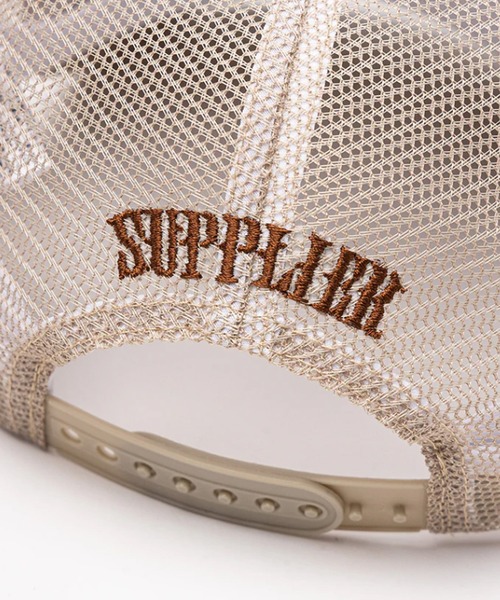 SUPPLIER(サプライヤー)の「SUPPLIER/サプライヤー Tribal Camo Cross Leather Patch Mesh Cap トライバル柄 メッシュキャップ(キャップ・メンズ・ベージュ/ブラック・FREE)」の11枚目の写真
