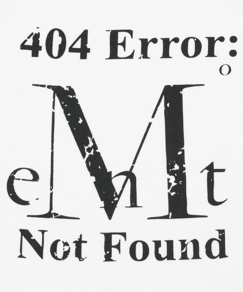 MUCENT(ムセント)の「404エラークラックロゴスリーブレスナシ (3カラー)(Tシャツ/カットソー・レディース・ホワイト/チャコールグレー/ブラック・FREE)」の5枚目の写真