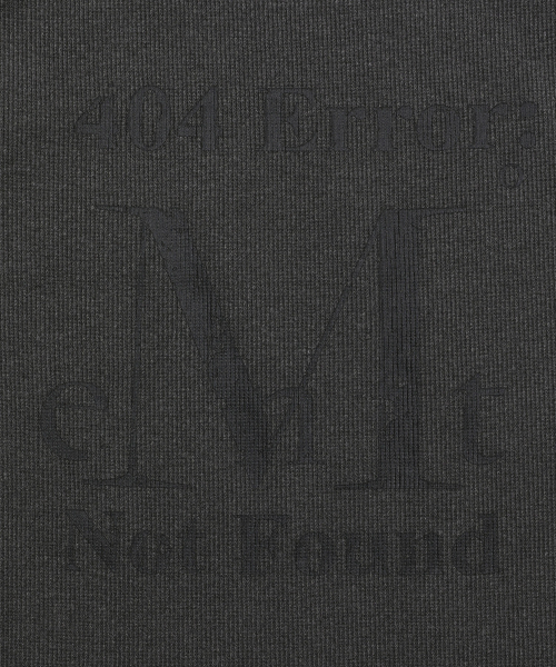 MUCENT(ムセント)の「404エラークラックロゴスリーブレスナシ (3カラー)(Tシャツ/カットソー・レディース・ホワイト/チャコールグレー/ブラック・FREE)」の19枚目の写真