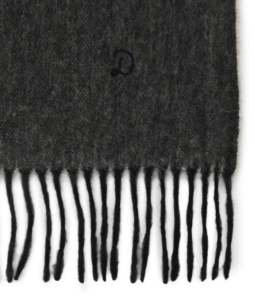 DRESSTERIOR（ドレステリア）の「リバーシブルカシミヤマフラー（ストール/ショール・メンズ・ダークグレー/ベージュ/サックスブルー・00）」の5枚目の写真