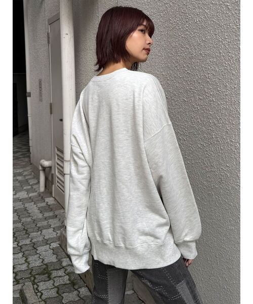 MURUA(ムルーア)の「【WEB限定】フラワールーズスウェット(スウェット・レディース・ダークグレー/ライトグレー・FREE)」の20枚目の写真
