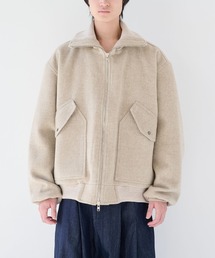 is-ness | 【is-ness/イズネス】WOOL ZIP FLIGHT JACKET(ブルゾン)