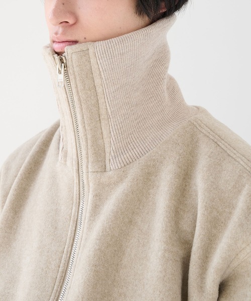 is-ness(イズネス)の「【is-ness/イズネス】WOOL ZIP FLIGHT JACKET(ブルゾン・メンズ・ブラック/ベージュ・M/L)」の18枚目の写真