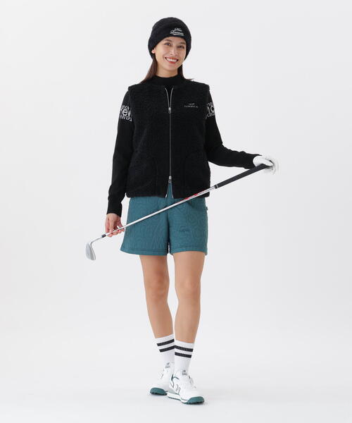 セール】【new balance golf】保温 ハイネック ニット プルオーバー
