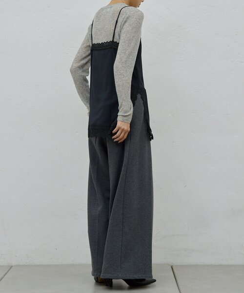 GALLARDAGALANTE（ガリャルダガランテ）の「【HERITANOVUM】レースキャミソール（キャミソール・レディース・ブラック/オフホワイト・FREE）」の11枚目の写真