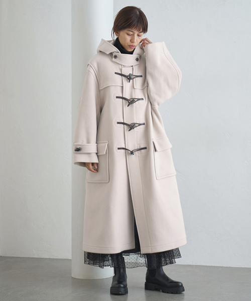 MONTGOMERY/モンゴメリー 別注 140sパイル ロングダッフルコート