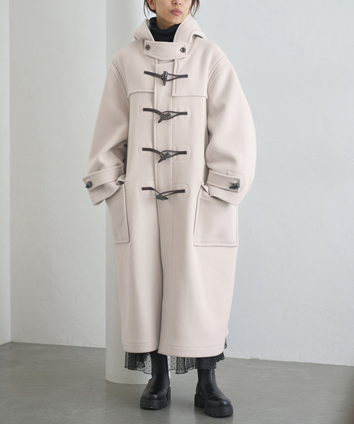 MONTGOMERY/モンゴメリー 別注 140sパイル ロングダッフルコート