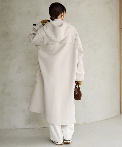 MONTGOMERY/モンゴメリー 別注 140sパイル ロングダッフルコート