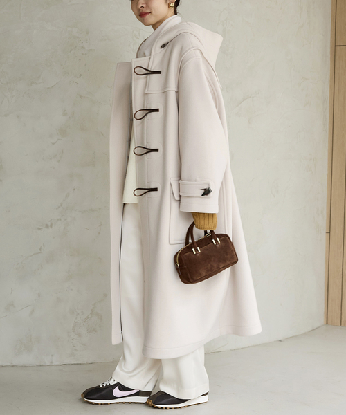 MONTGOMERY/モンゴメリー 別注 140sパイル ロングダッフルコート