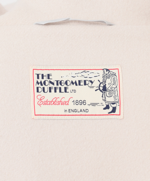 IENA（イエナ）の「MONTGOMERY/モンゴメリー 別注 140sパイル ロングダッフルコート（ダッフルコート・レディース・ホワイト・FREE）」の8枚目の写真