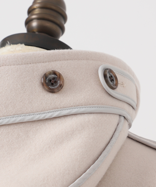 MONTGOMERY/モンゴメリー 別注 140sパイル ロングダッフルコート