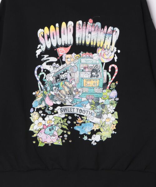 ScoLar(スカラー) スカラーハイウェイ ヴィンテージ風パーカー 【公式