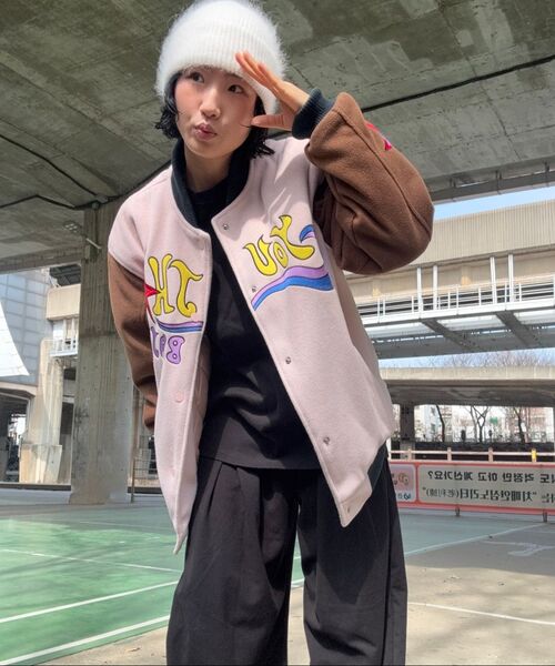 LIKE THE MOST（ライクザモースト）の「ピンタックver2 ワイドトレーニングパンツ [ブラック]（スウェットパンツ・レディース・ブラック・LARGE/MEDIUM/SMALL/X-LARGE）」の8枚目の写真
