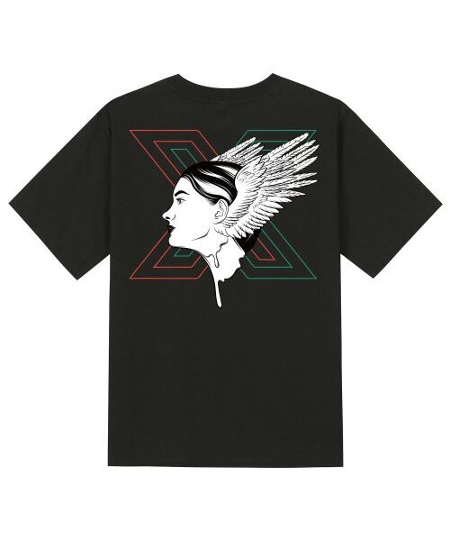 KAN6312(カン6312)の「KTB0035 カンウーマン 半袖Tシャツ - ブラック(Tシャツ/カットソー・レディース・その他・LARGE/MEDIUM/SMALL/X-LARGE)」の1枚目の写真