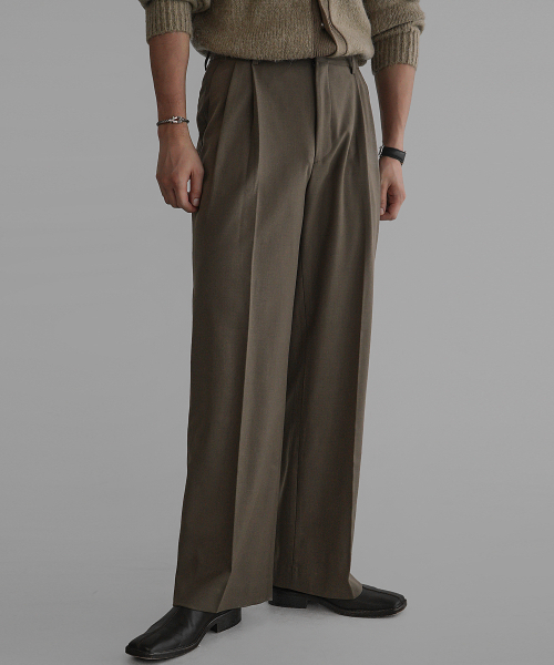 VALAADO BAG ベージュ　ワイドスラックス VALAADO BAG ベージュ ワイドスラックス