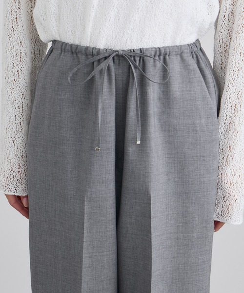 SALON adam et rope'（サロン アダム エ ロペ）の「ノンミュールジングウールパンツ（その他パンツ・レディース・グレー/ベージュ・S/M）」の16枚目の写真