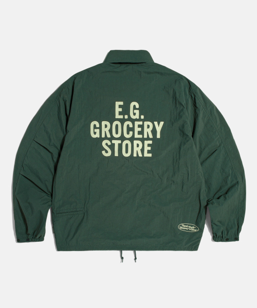 ESPIONAGE(エスピオナジ)の「Grocery Store Staff Coach Jacket Dark Green(ナイロンジャケット・レディース・その他・MEDIUM/LARGE/X-LARGE)」の3枚目の写真