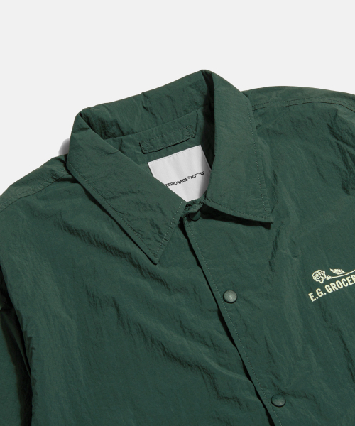ESPIONAGE(エスピオナジ)の「Grocery Store Staff Coach Jacket Dark Green(ナイロンジャケット・レディース・その他・MEDIUM/LARGE/X-LARGE)」の4枚目の写真