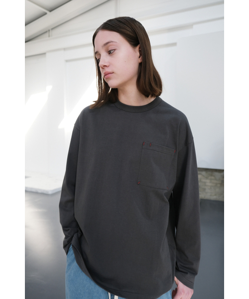 HORLISUN(ホーリーサン)の「Lawrence Long Sleeve T-shirt Charcoal(Tシャツ/カットソー・レディース・その他・LARGE/MEDIUM/SMALL)」の5枚目の写真