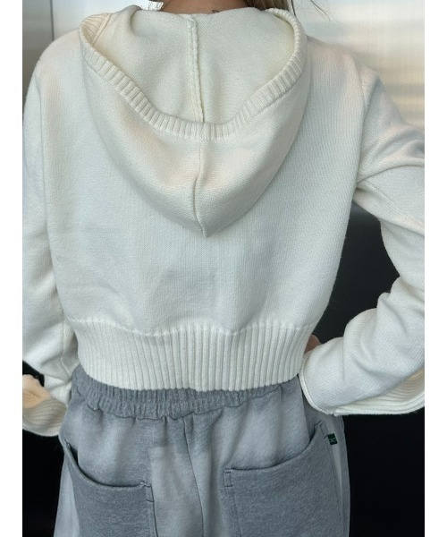 MITTENS KNIT HOODIE（ニット/セーター）｜ELCHELE（エルチェレ）の