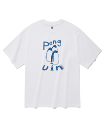ペンギン 半袖Tシャツ ホワイト