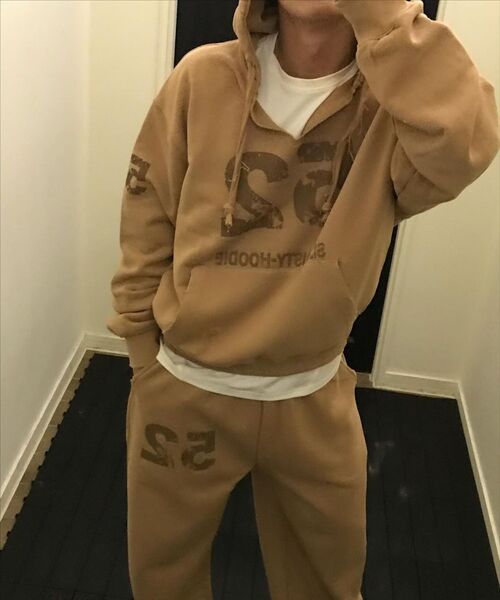 SSIN AND LEE(シンアンドリー)の「(ユニセックス) ラスティコットンスウェットパンツベージュ(スウェットパンツ・メンズ・その他・SMALL/MEDIUM/LARGE)」の14枚目の写真