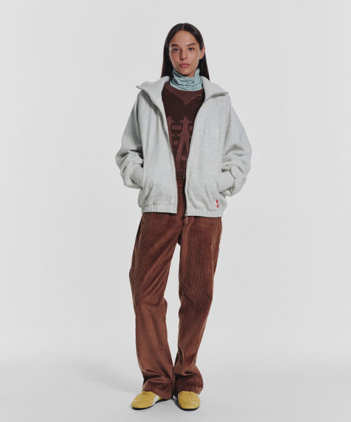 MENASOO(ミナス)の「Waffle Mink Daily Hooded Zip Up_Oatmeal(パーカー・レディース・オートミール・F)」の15枚目の写真