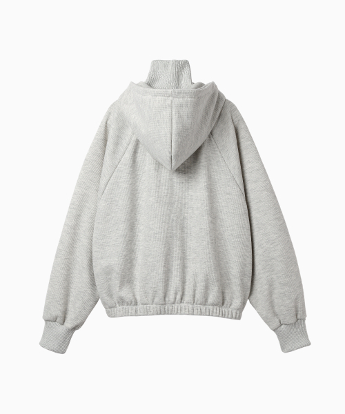 MENASOO(ミナス)の「Waffle Mink Daily Hooded Zip Up_Oatmeal(パーカー・レディース・オートミール・F)」の19枚目の写真