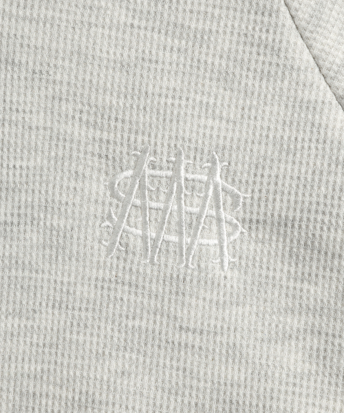 MENASOO(ミナス)の「Waffle Mink Daily Hooded Zip Up_Oatmeal(パーカー・レディース・オートミール・F)」の22枚目の写真