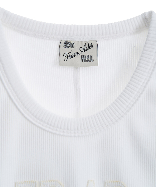 FROM ARLES(フロムアルル)の「90Sヴィンテージスリーブレス / ホワイト(Tシャツ/カットソー・メンズ・ホワイト・MEDIUM/LARGE)」の10枚目の写真