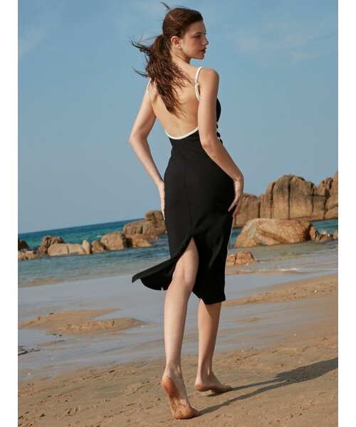 REVE REVE（レヴレヴ）の「MODERN HEART LONG DRESS BK（ワンピース・レディース・その他・MEDIUM/SMALL）」の2枚目の写真