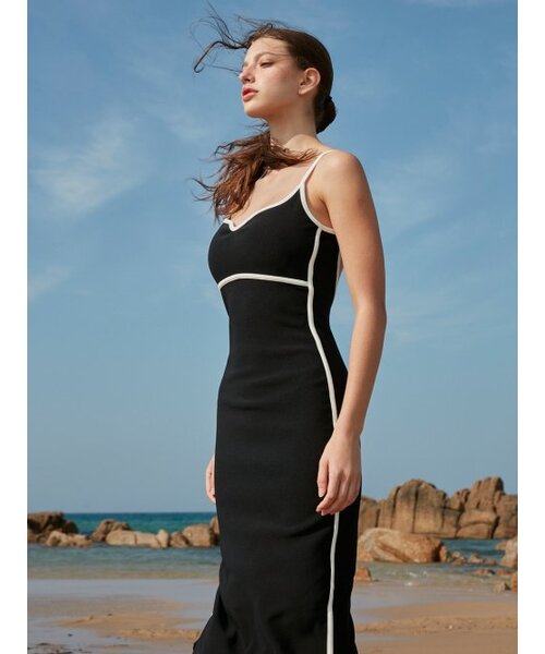 REVE REVE（レヴレヴ）の「MODERN HEART LONG DRESS BK（ワンピース・レディース・その他・MEDIUM/SMALL）」の3枚目の写真
