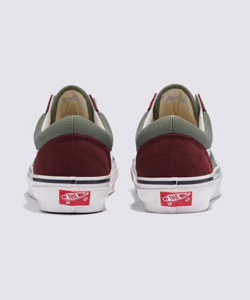 VANS(バンズ)の「PREMIUM オールドスクール / LX Old Skool BROWN/GREEN VN000D56BGS1(スニーカー・メンズ・カーキブラウン・9.5/11/11.5/5/7.5/8/8.5/9/10)」の4枚目の写真