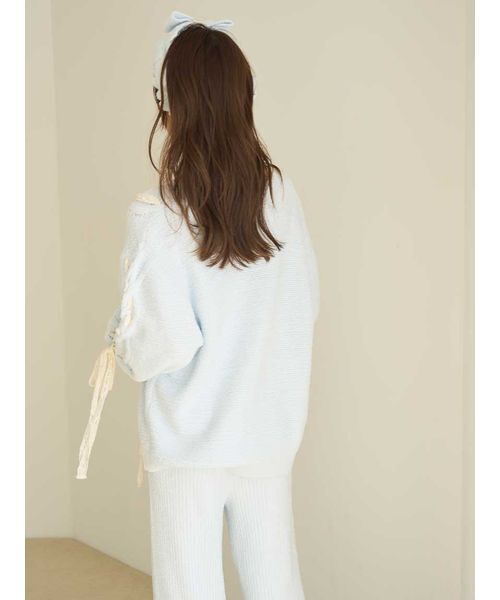 セール】リボンカーディガン（ルームウェア/パジャマ）｜SNIDEL HOME