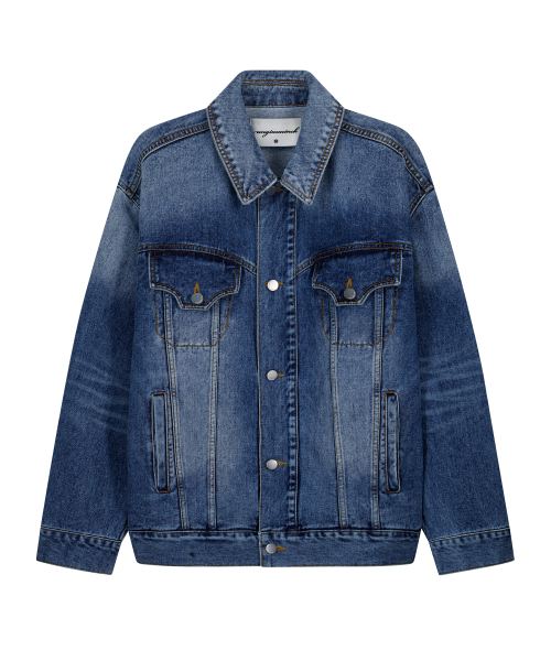 OVERSIZED DENIM JACKET (BLUE)