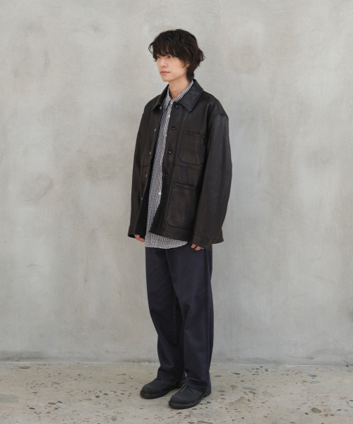HORLISUN(ホーリーサン)の「Arcadia Leather Work Jacket Black(ライダースジャケット・メンズ・その他・MEDIUM/LARGE/SMALL)」の11枚目の写真