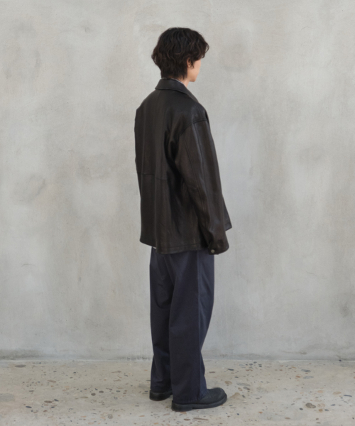 HORLISUN(ホーリーサン)の「Arcadia Leather Work Jacket Black(ライダースジャケット・メンズ・その他・MEDIUM/LARGE/SMALL)」の3枚目の写真