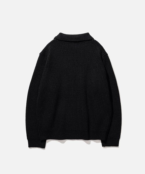 VASTIC（バスティック）の「デジタルプリントハーフジップニット_ブラック（ニット/セーター・メンズ・その他・LARGE/MEDIUM/X-LARGE）」の3枚目の写真